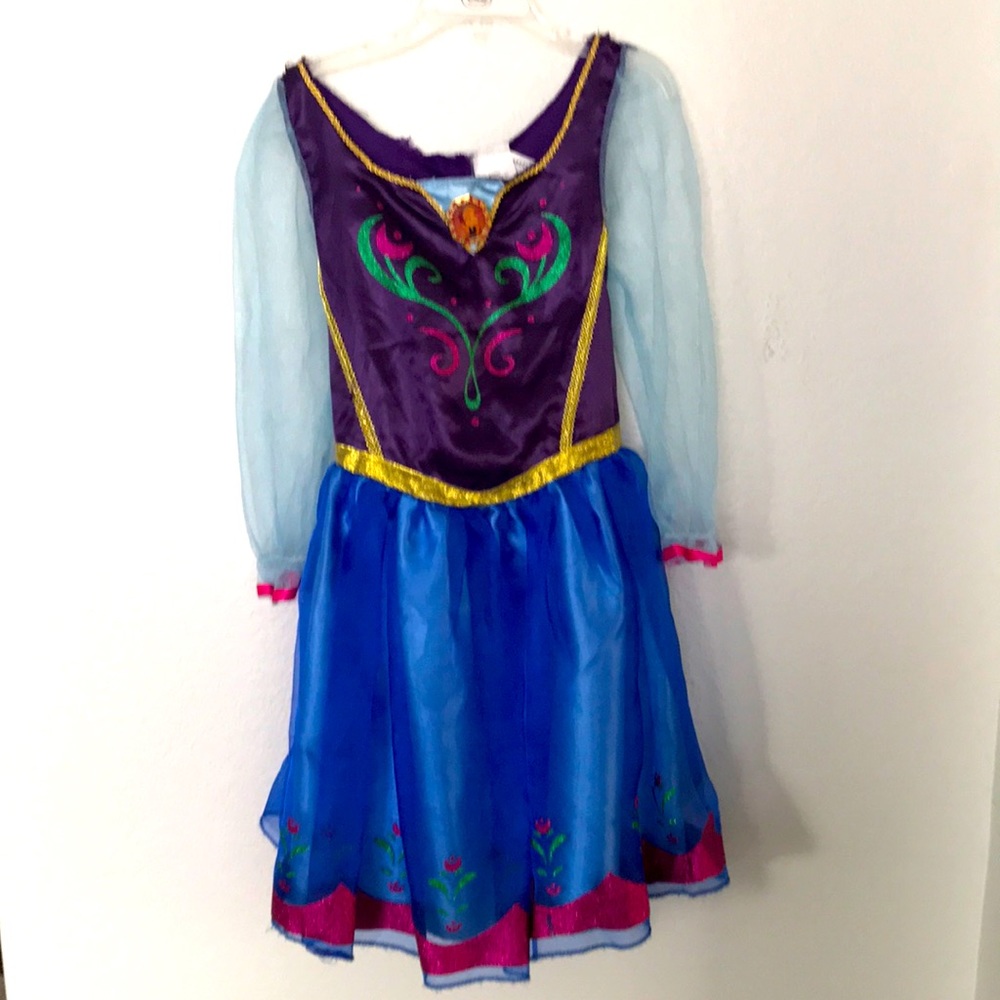 DISNEY’S PRINCESS JASMINE COSTUME DRESS SIZE 4-6X FLAW IN PICS OTHERWISE GREAT